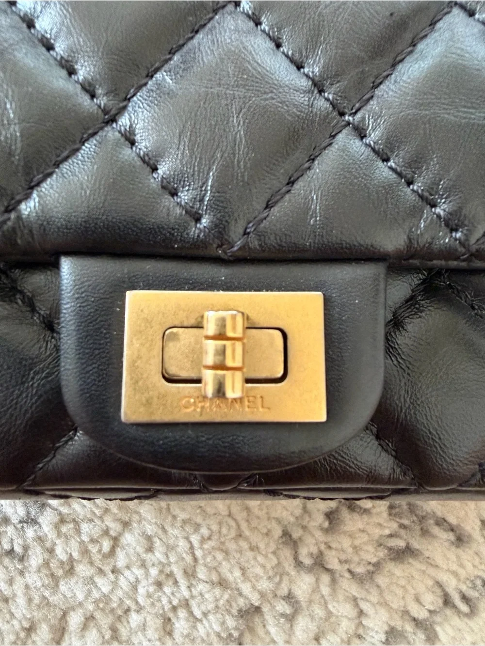 Chanel 2.55 Waist/Belt Quilted Flap Bag